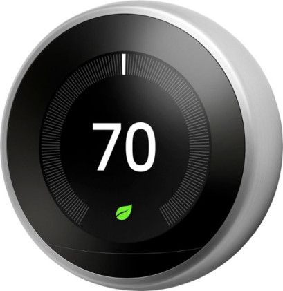 Nest - Learning Thermostat (3rd Generation) - Stainless Steel