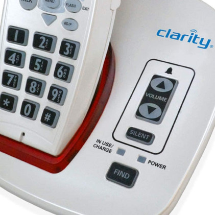 Clarity XLC3.4 Extra Loud Big Button Cordless Phone