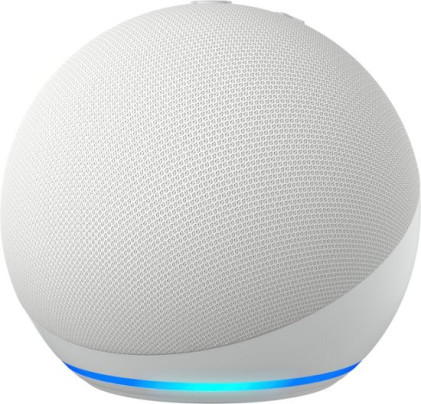 Echo Dot (5th Gen, 2022 Release) Smart Speaker with Alexa - Glacier White