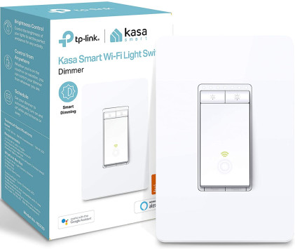 TP-Link	HS220	Kasa Smart Wi-Fi Light Switch; Dimmer